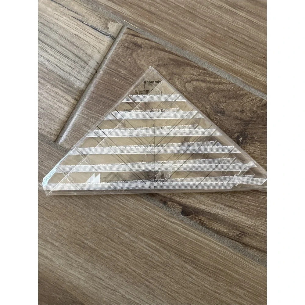EZ Quilting Tri Tool‎ Ruler - 2 Triangular Shaped Tools